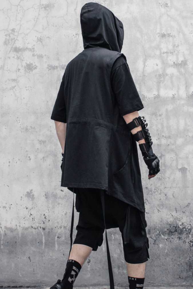 【CYBORG】ノースリーブフードケープ - LUCHYテックウェア&サバゲー専門店