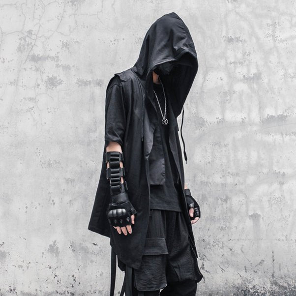 【CYBORG】ノースリーブフードケープ - LUCHYテックウェア&サバゲー専門店