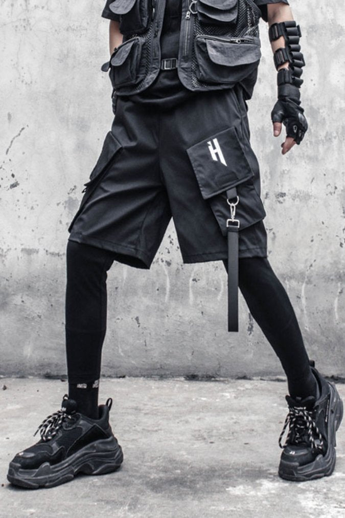 【CYBORG】フェイクツーピースレギンスパンツ - LUCHYテックウェア&サバゲー専門店