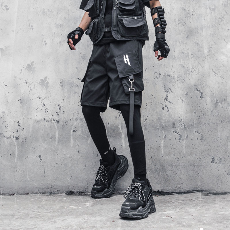 【CYBORG】フェイクツーピースレギンスパンツ - LUCHYテックウェア&サバゲー専門店