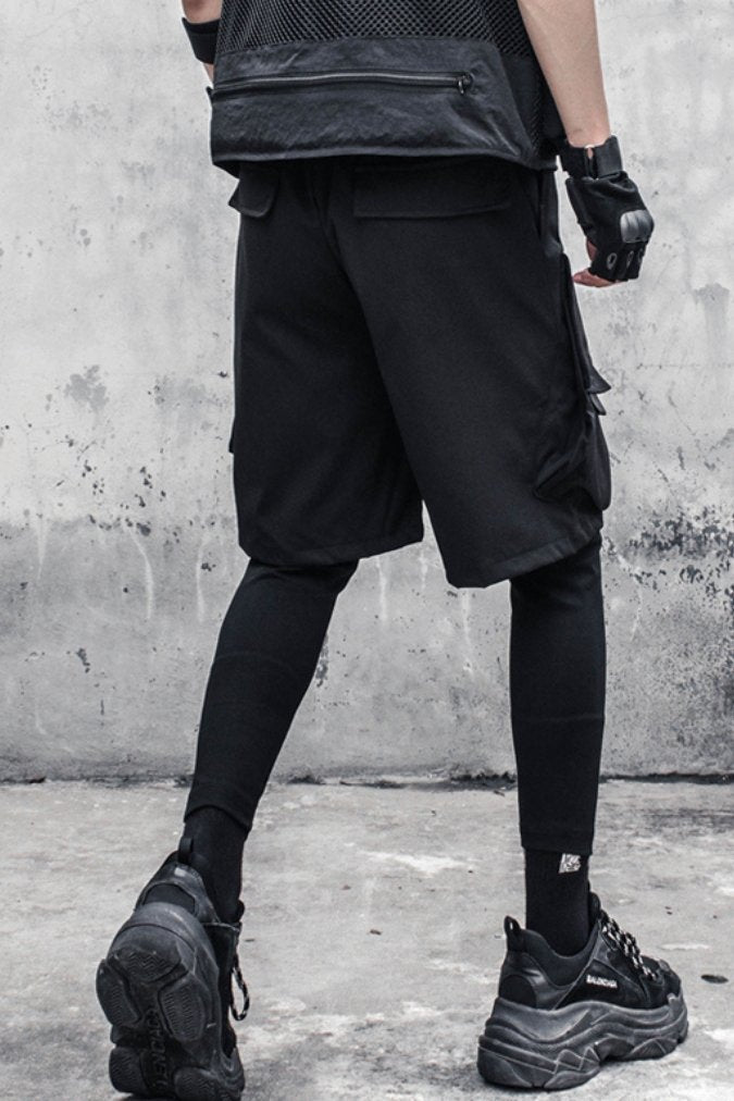 【CYBORG】フェイクツーピースレギンスパンツ - LUCHYテックウェア&サバゲー専門店