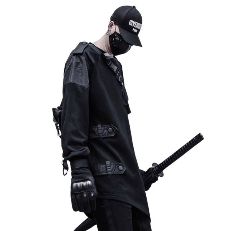 【CYBORG】ストリートアシンメトリーシャツ - LUCHYテックウェア&サバゲー専門店