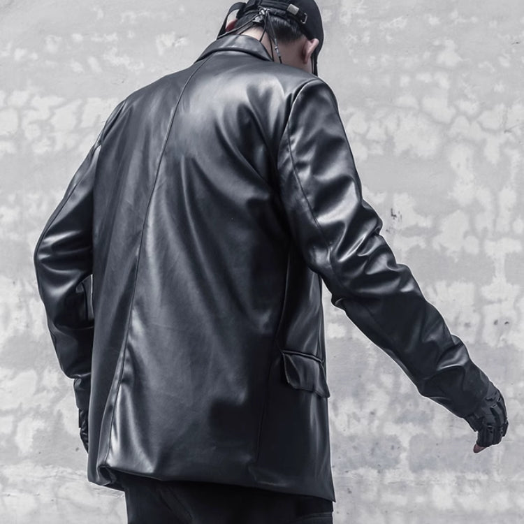 【CYBORG】ダークスタイルPUレザージャケット - LUCHYテックウェア&サバゲー専門店