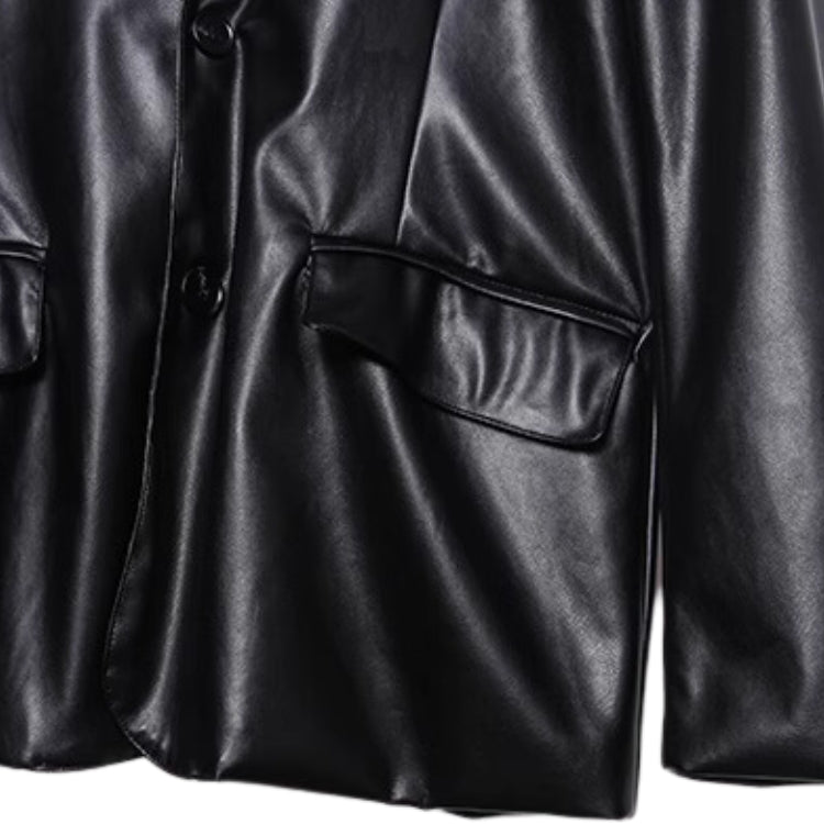 【CYBORG】ダークスタイルPUレザージャケット - LUCHYテックウェア&サバゲー専門店