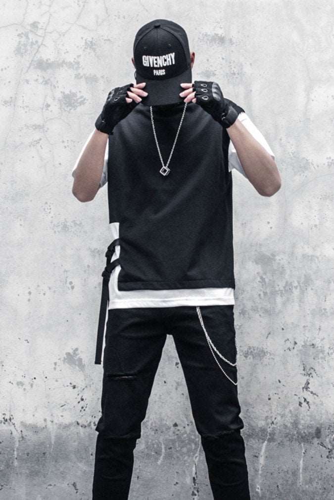 【CYBORG】サイドストラップフェイクTシャツ - LUCHYテックウェア&サバゲー専門店