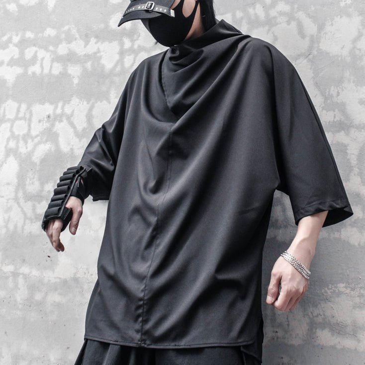 【CYBORG】ハーフネックバットスリーブTシャツ - LUCHYテックウェア&サバゲー専門店