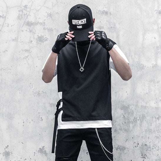 【CYBORG】サイドストラップフェイクTシャツ - LUCHYテックウェア&サバゲー専門店