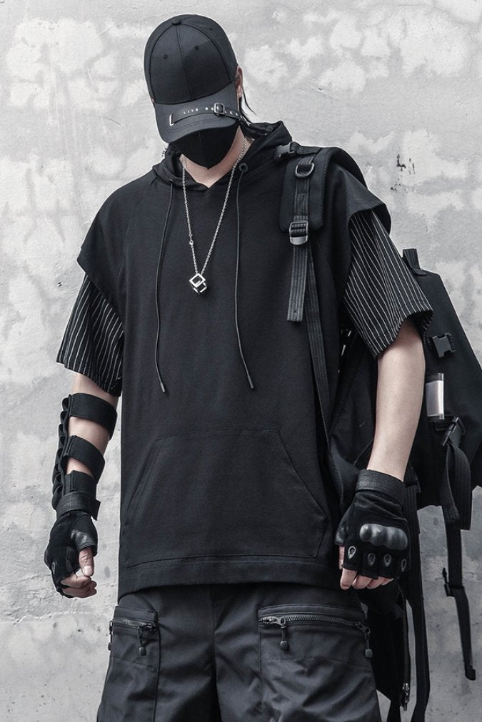 【CYBORG】パーカーTシャツ - LUCHYテックウェア&サバゲー専門店