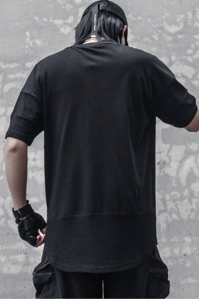 【CYBORG】ステッチジッパーTシャツ - LUCHYテックウェア&サバゲー専門店