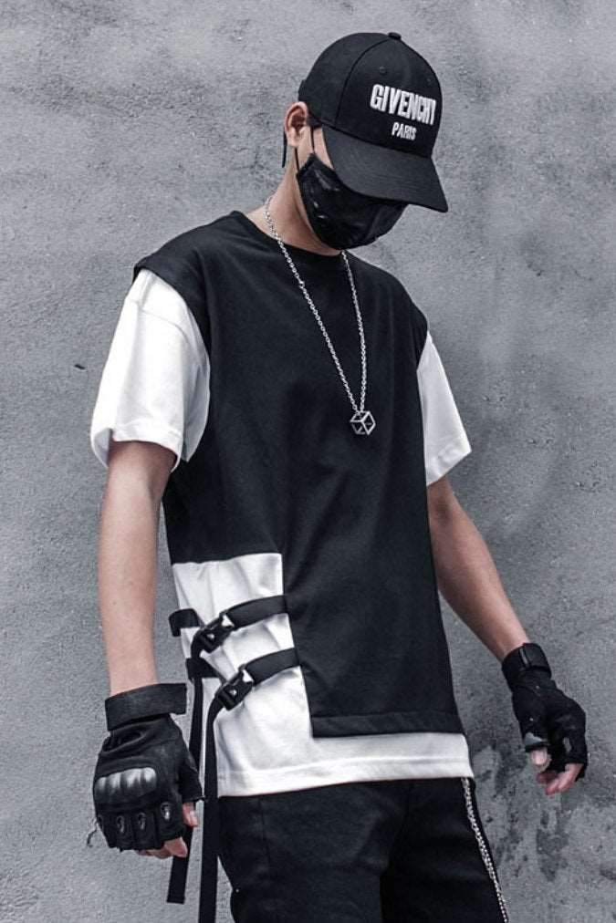 【CYBORG】サイドストラップフェイクTシャツ - LUCHYテックウェア&サバゲー専門店