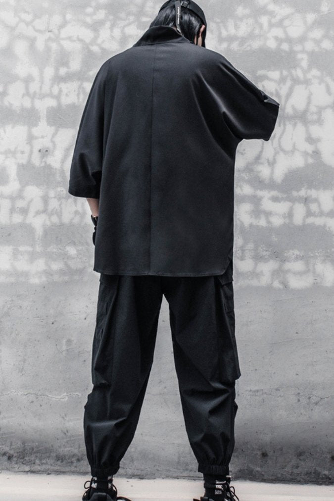 【CYBORG】ハーフネックバットスリーブTシャツ - LUCHYテックウェア&サバゲー専門店