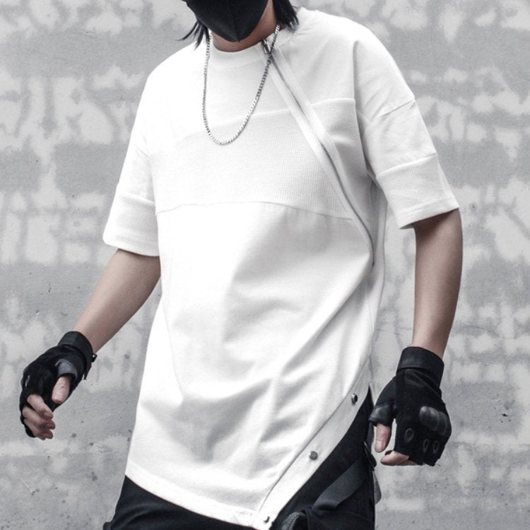 【CYBORG】ステッチジッパーTシャツ - LUCHYテックウェア&サバゲー専門店