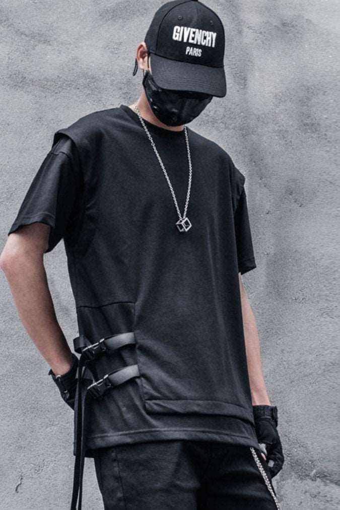 【CYBORG】サイドストラップフェイクTシャツ - LUCHYテックウェア&サバゲー専門店