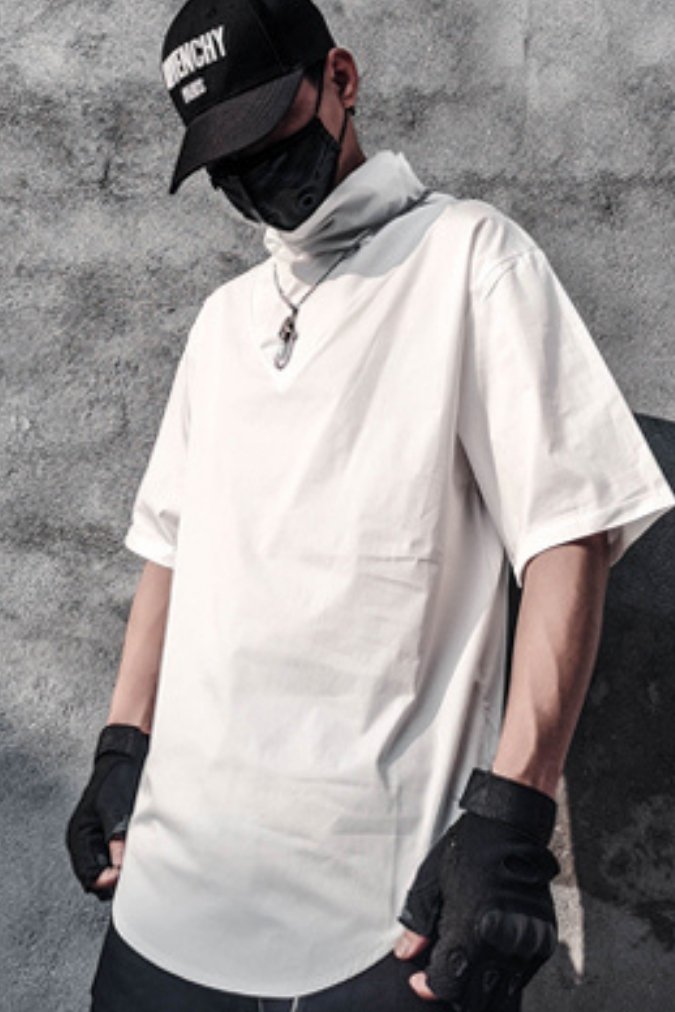 【CYBORG】ハイネックルーズTシャツ - LUCHYテックウェア&サバゲー専門店