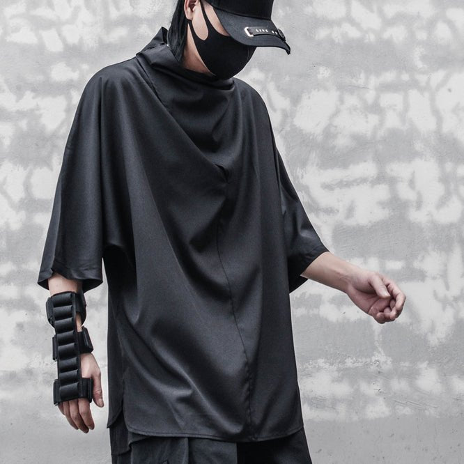 【CYBORG】ハーフネックバットスリーブTシャツ - LUCHYテックウェア&サバゲー専門店