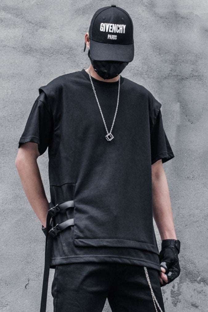 【CYBORG】サイドストラップフェイクTシャツ - LUCHYテックウェア&サバゲー専門店