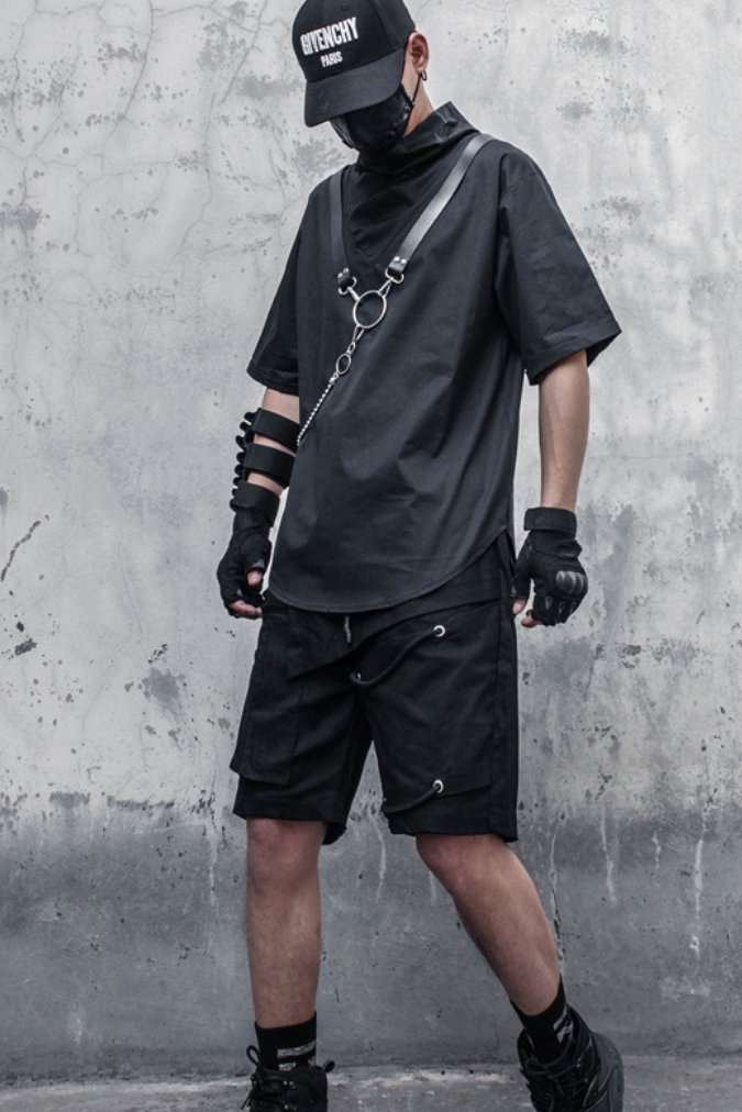 【CYBORG】ハイネックパンカーTシャツ - LUCHYテックウェア&サバゲー専門店