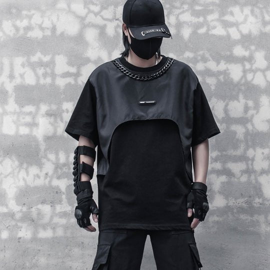 【CYBORG】ダークルーズチェーンTシャツ - LUCHYテックウェア&サバゲー専門店