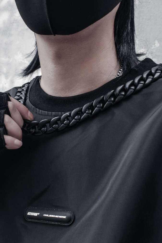 【CYBORG】ダークルーズチェーンTシャツ - LUCHYテックウェア&サバゲー専門店