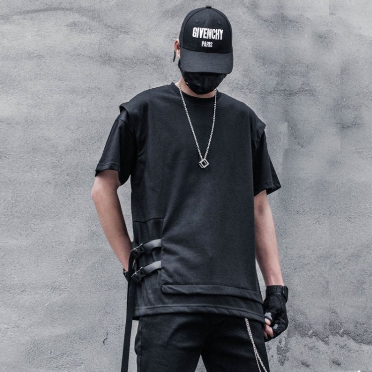 【CYBORG】サイドストラップフェイクTシャツ - LUCHYテックウェア&サバゲー専門店