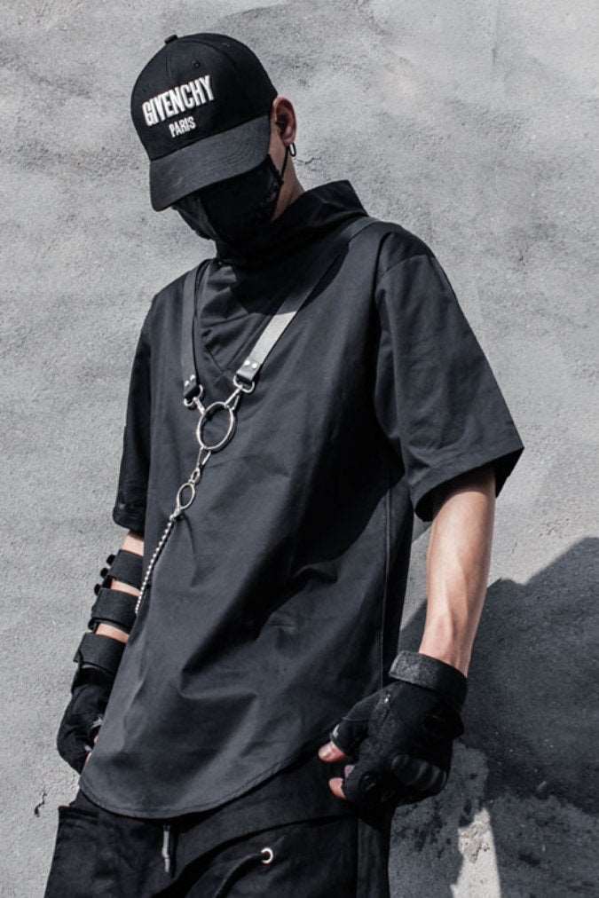 【CYBORG】ハイネックパンカーTシャツ - LUCHYテックウェア&サバゲー専門店