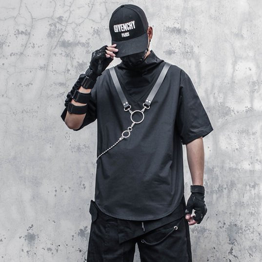 【CYBORG】ハイネックルーズTシャツ - LUCHYテックウェア&サバゲー専門店