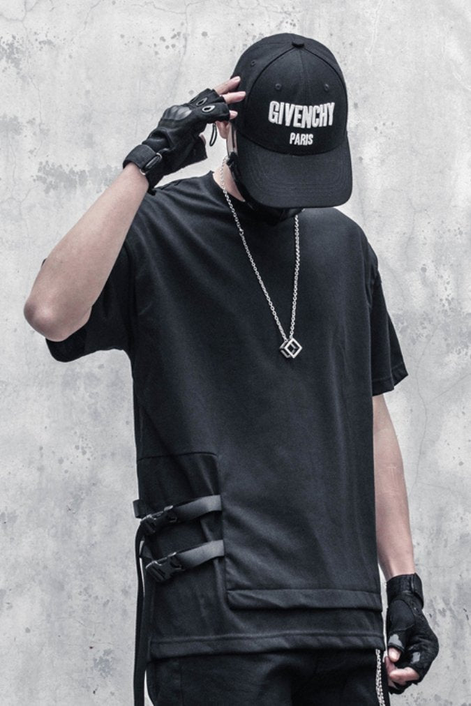 【CYBORG】サイドストラップフェイクTシャツ - LUCHYテックウェア&サバゲー専門店