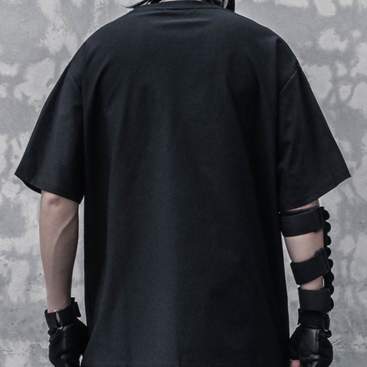 【CYBORG】ニッチフェイクTシャツ - LUCHYテックウェア&サバゲー専門店