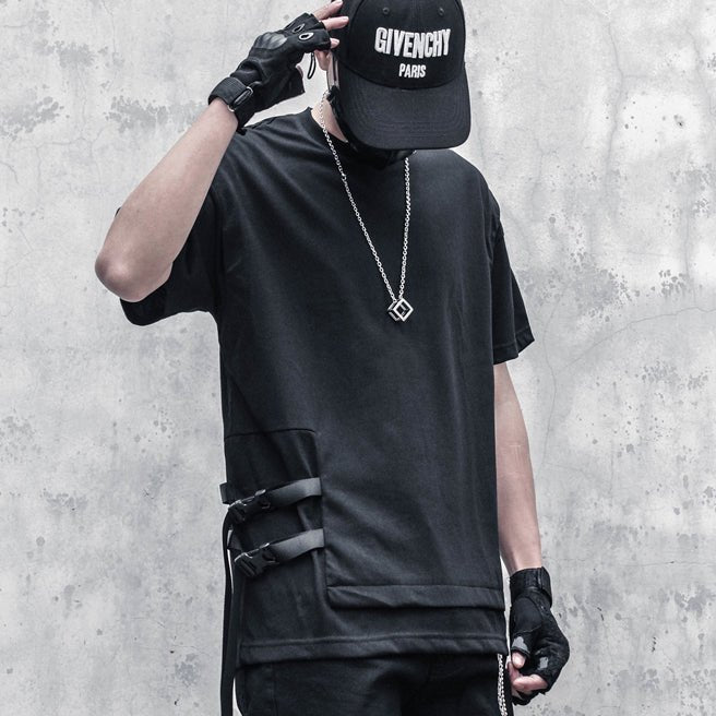 【CYBORG】サイドストラップフェイクTシャツ - LUCHYテックウェア&サバゲー専門店