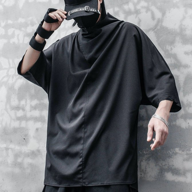 【CYBORG】ハーフネックバットスリーブTシャツ - LUCHYテックウェア&サバゲー専門店