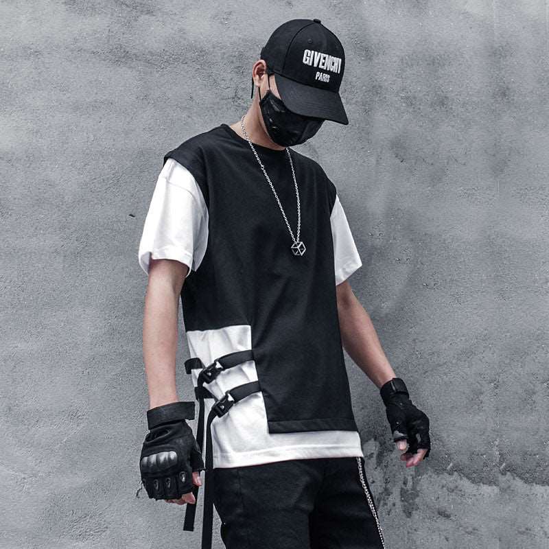 【CYBORG】サイドストラップフェイクTシャツ - LUCHYテックウェア&サバゲー専門店