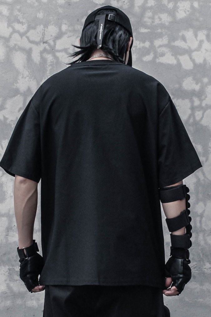 【CYBORG】ニッチフェイクTシャツ - LUCHYテックウェア&サバゲー専門店