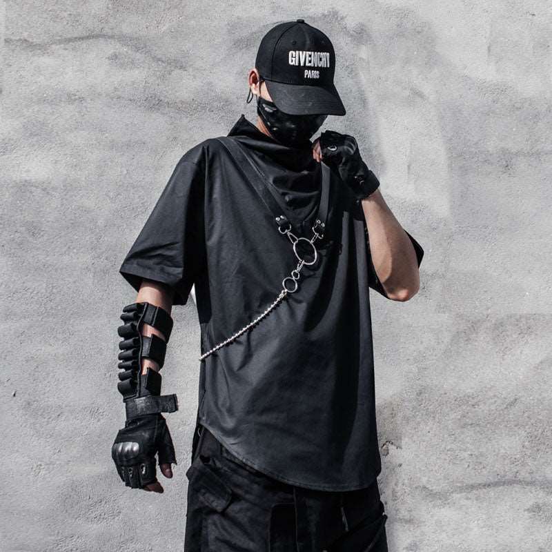 【CYBORG】ハイネックパンカーTシャツ - LUCHYテックウェア&サバゲー専門店