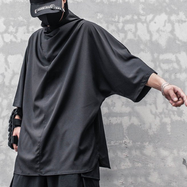 【CYBORG】ハーフネックバットスリーブTシャツ - LUCHYテックウェア&サバゲー専門店