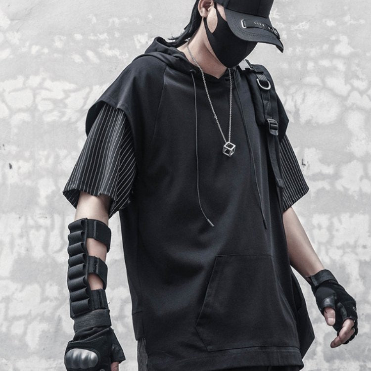 【CYBORG】パーカーTシャツ - LUCHYテックウェア&サバゲー専門店