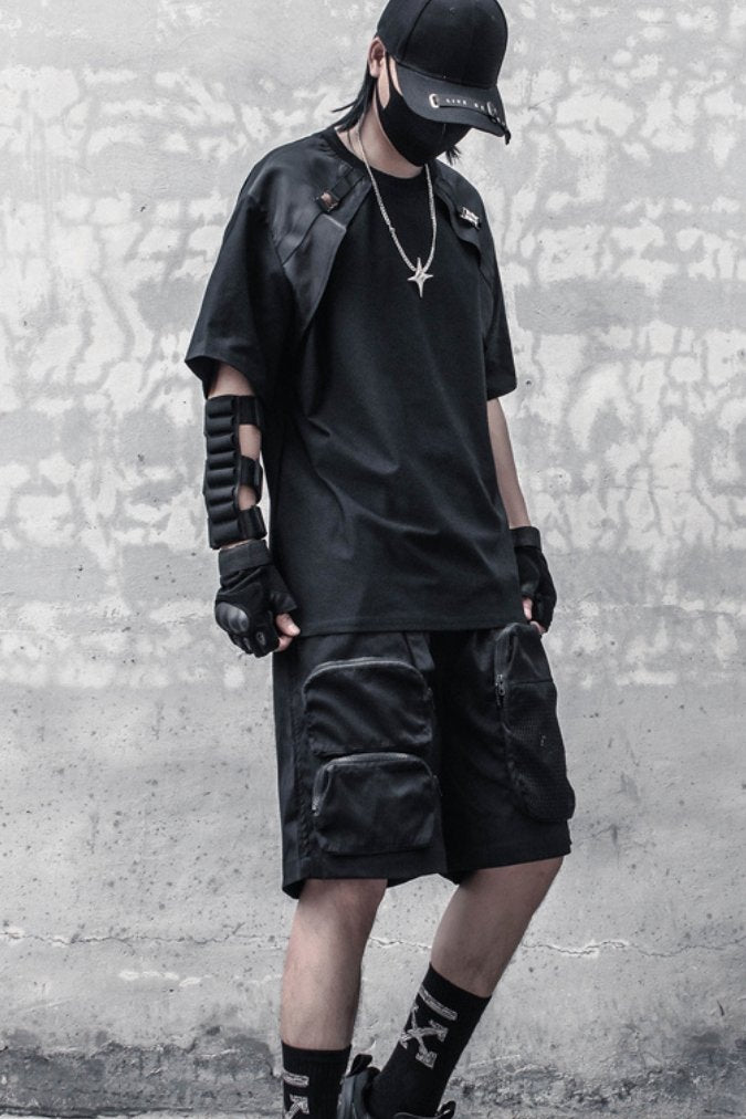 【CYBORG】ニッチフェイクTシャツ - LUCHYテックウェア&サバゲー専門店