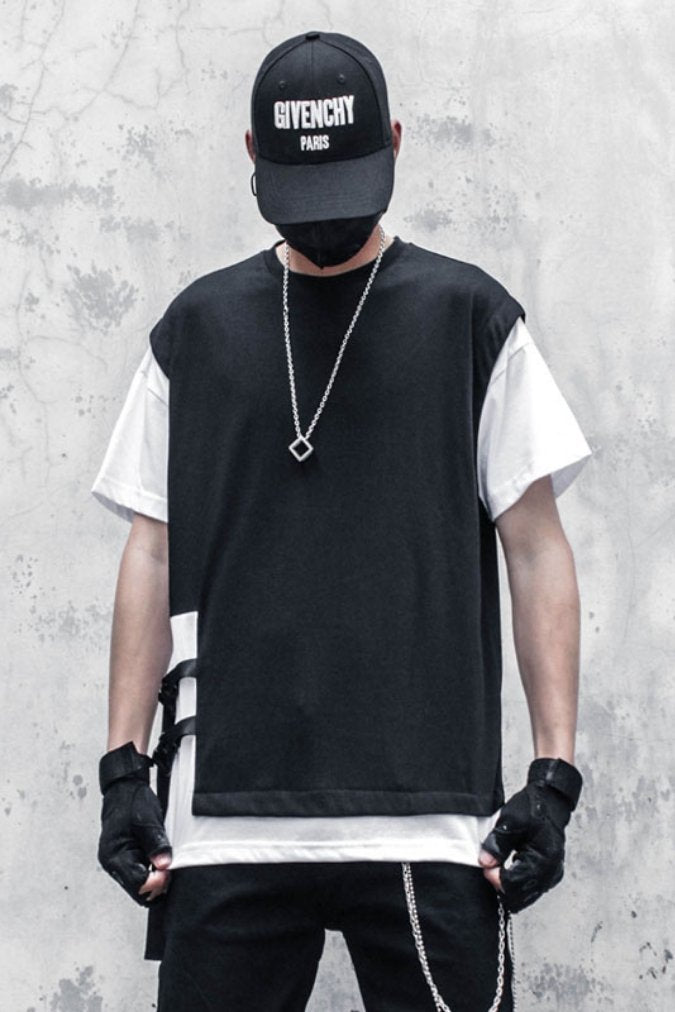 【CYBORG】サイドストラップフェイクTシャツ - LUCHYテックウェア&サバゲー専門店