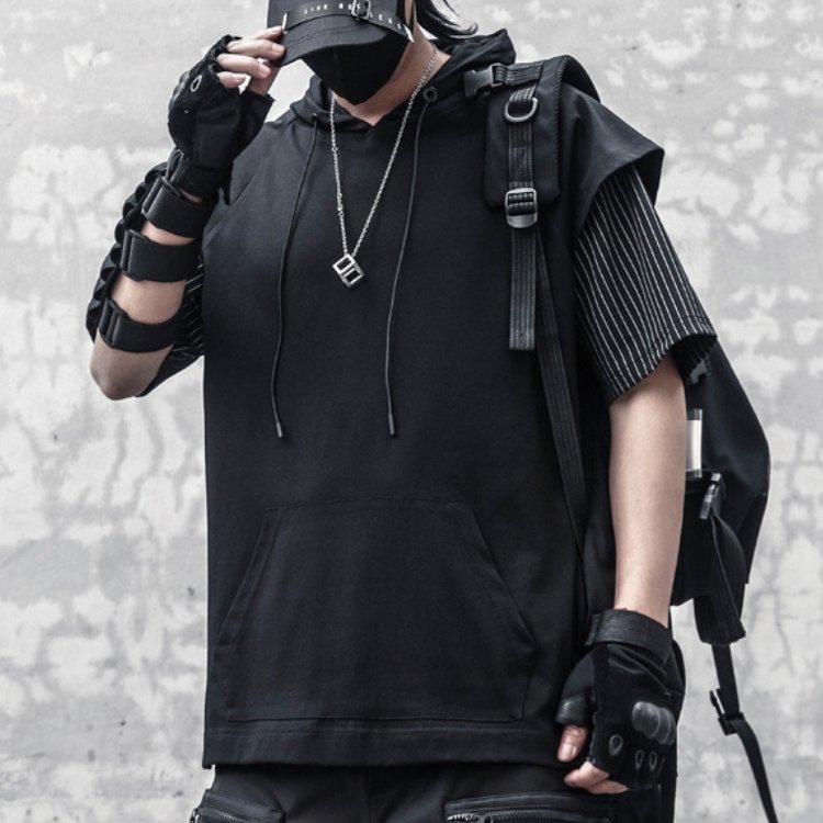 【CYBORG】パーカーTシャツ - LUCHYテックウェア&サバゲー専門店