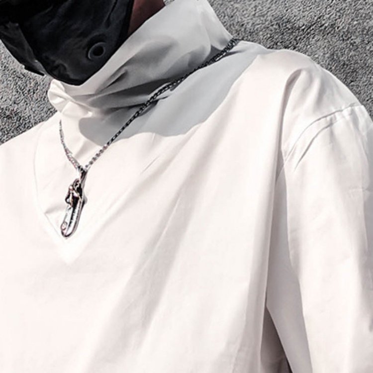 【CYBORG】ハイネックルーズTシャツ - LUCHYテックウェア&サバゲー専門店