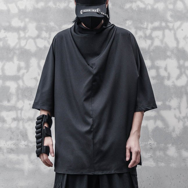 【CYBORG】ハーフネックバットスリーブTシャツ - LUCHYテックウェア&サバゲー専門店