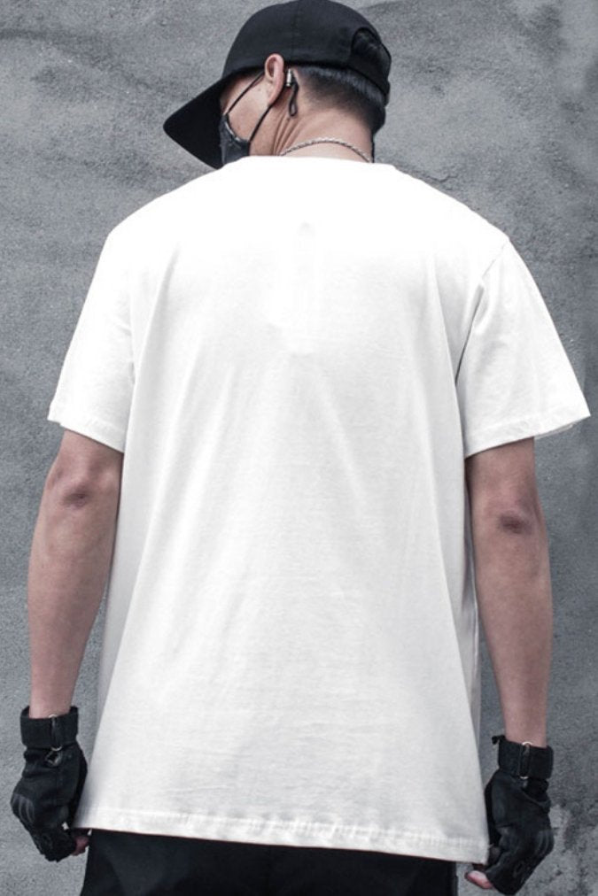 【CYBORG】アシメジッパーTシャツ - LUCHYテックウェア&サバゲー専門店