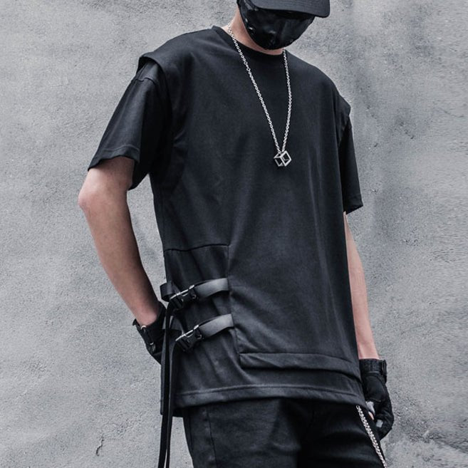 【CYBORG】サイドストラップフェイクTシャツ - LUCHYテックウェア&サバゲー専門店