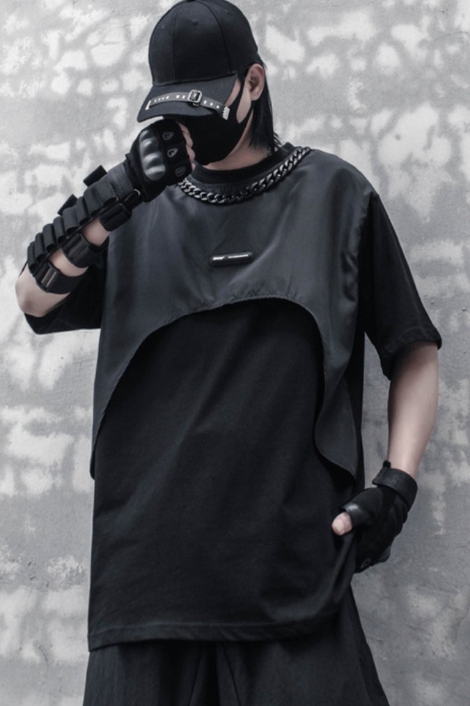 【CYBORG】ダークルーズチェーンTシャツ - LUCHYテックウェア&サバゲー専門店