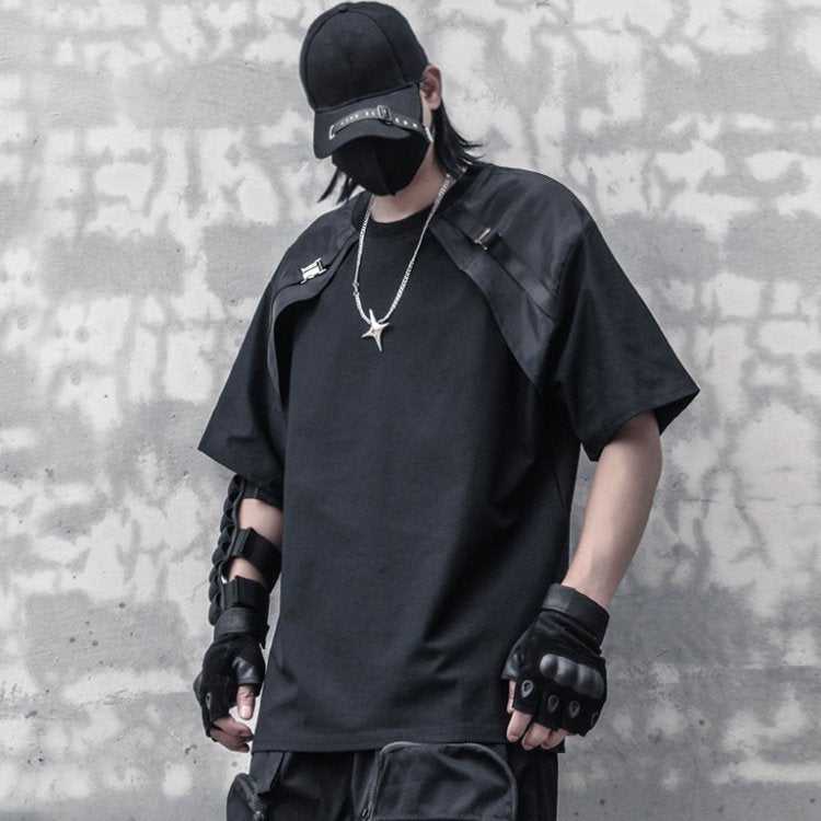 【CYBORG】ニッチフェイクTシャツ - LUCHYテックウェア&サバゲー専門店