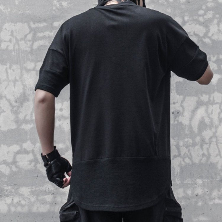 【CYBORG】ステッチジッパーTシャツ - LUCHYテックウェア&サバゲー専門店