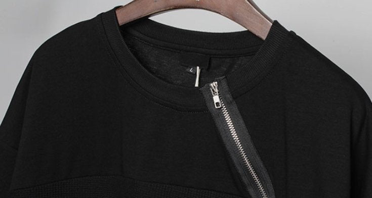 【CYBORG】ステッチジッパーTシャツ - LUCHYテックウェア&サバゲー専門店