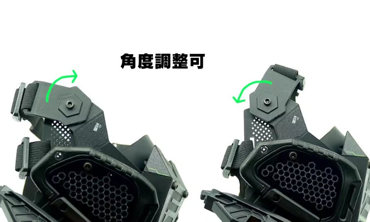 【N.11】FockSeries サイバーパンクフェイス【斗志】 - LUCHYテックウェア&サバゲー専門店