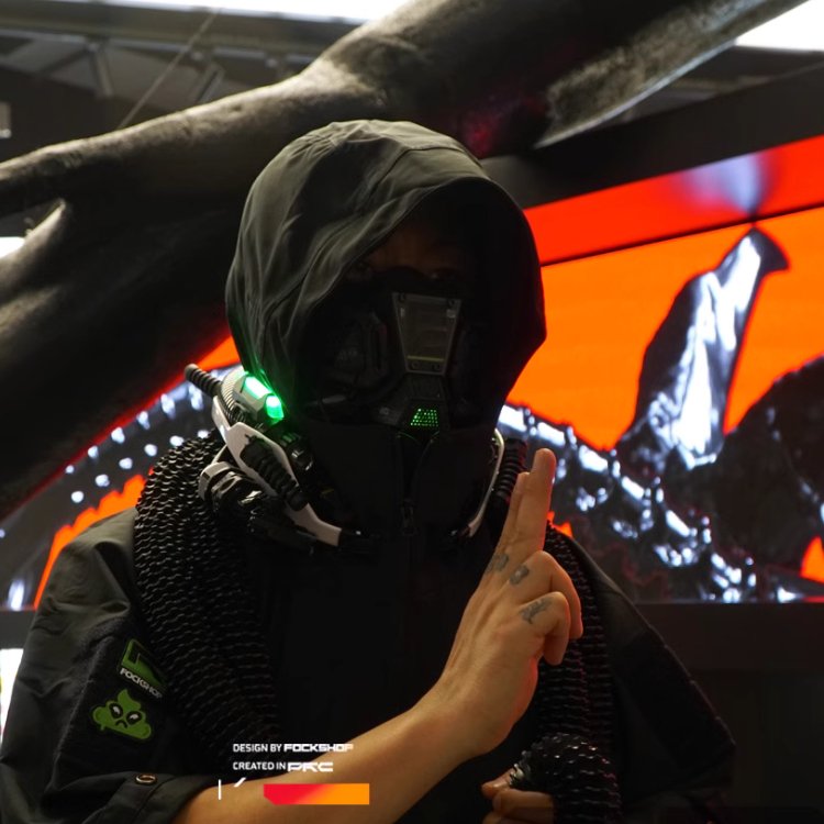 【N.11】FockSeries サイバーパンクフェイス【斗志】 - LUCHYテックウェア&サバゲー専門店