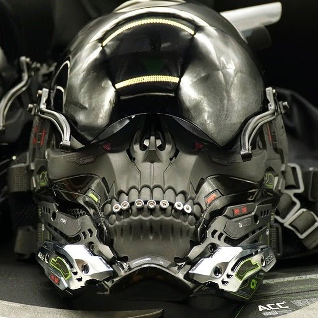 【N.1】FockSeries スカルフェイスパンクマスク【FK/CY CWPG】 - LUCHYテックウェア&サバゲー専門店