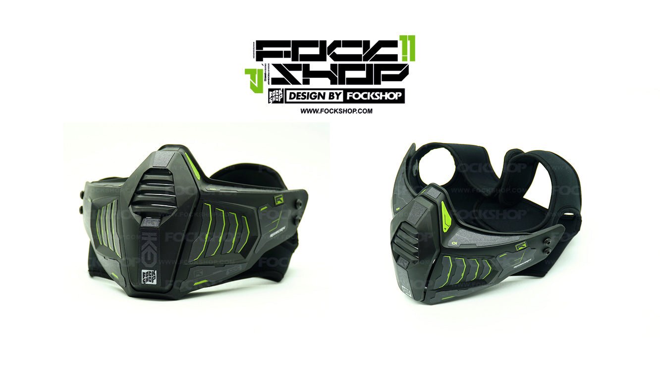 【N.4】FockSeries サイバーパンクフェイス【侠】 - LUCHYテックウェア&サバゲー専門店